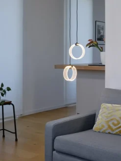 Decor Circle 2 pendel, sort/klar