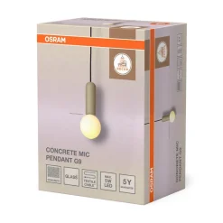 Decor Concrete Mic pendel, beige