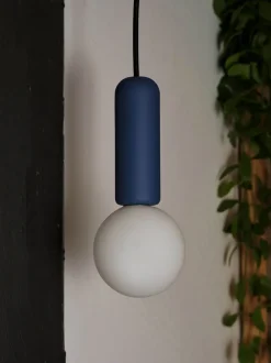 Decor Concrete Mic pendel, blå