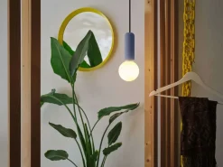 Decor Concrete Mic pendel, blå