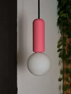 Decor Concrete Mic pendel, pink