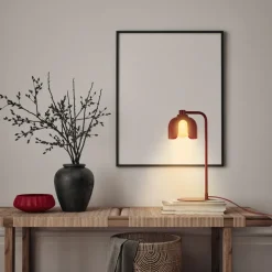 Decor Corolle bordlampe, rød