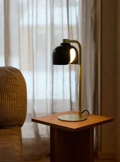 Decor Corolle bordlampe, sort/guld