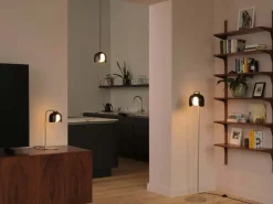Decor Corolle bordlampe, sort/guld