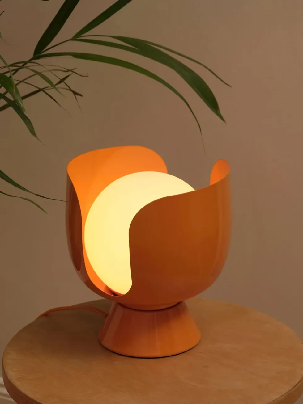 Decor Corolle Chalice bordlampe, orange