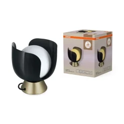 Decor Corolle Chalice bordlampe, sort/guld
