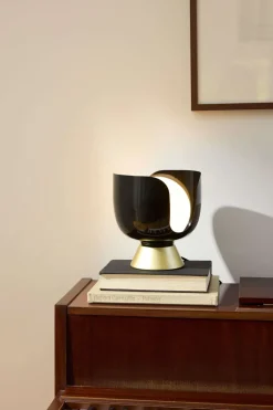 Decor Corolle Chalice bordlampe, sort/guld