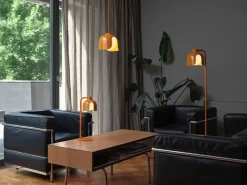 Decor Corolle gulvlampe, orange