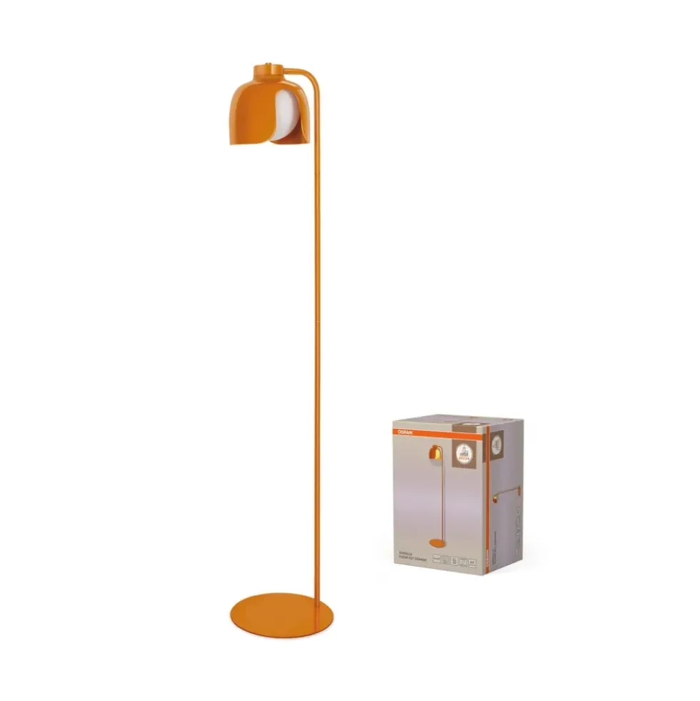 Decor Corolle gulvlampe, orange