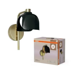 Decor Corolle væglampe, sort/guld