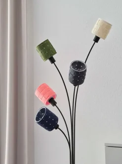 Decor Felt Weaving Cans gulvlampe, multifarvet