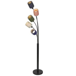 Decor Felt Weaving Cans gulvlampe, multifarvet