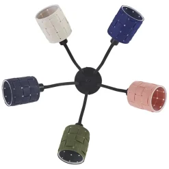 Decor Felt Weaving Cans loftlampe, multifarvet