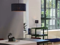 Decor Felt Weaving Tube bordlampe, mørkegrå