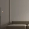 Decor F1 gulvlampe, sort/alu