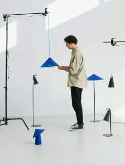 Decor Flip gulvlampe, blå