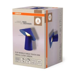 Decor Flip Mobile batteri-/bordlampe, blå