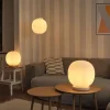Decor Glass Lantern bordlampe, hvid/natur