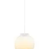 Decor Glass Lantern Marble pendel, hvid