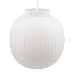 Decor Glass Lantern Marble pendel, hvid