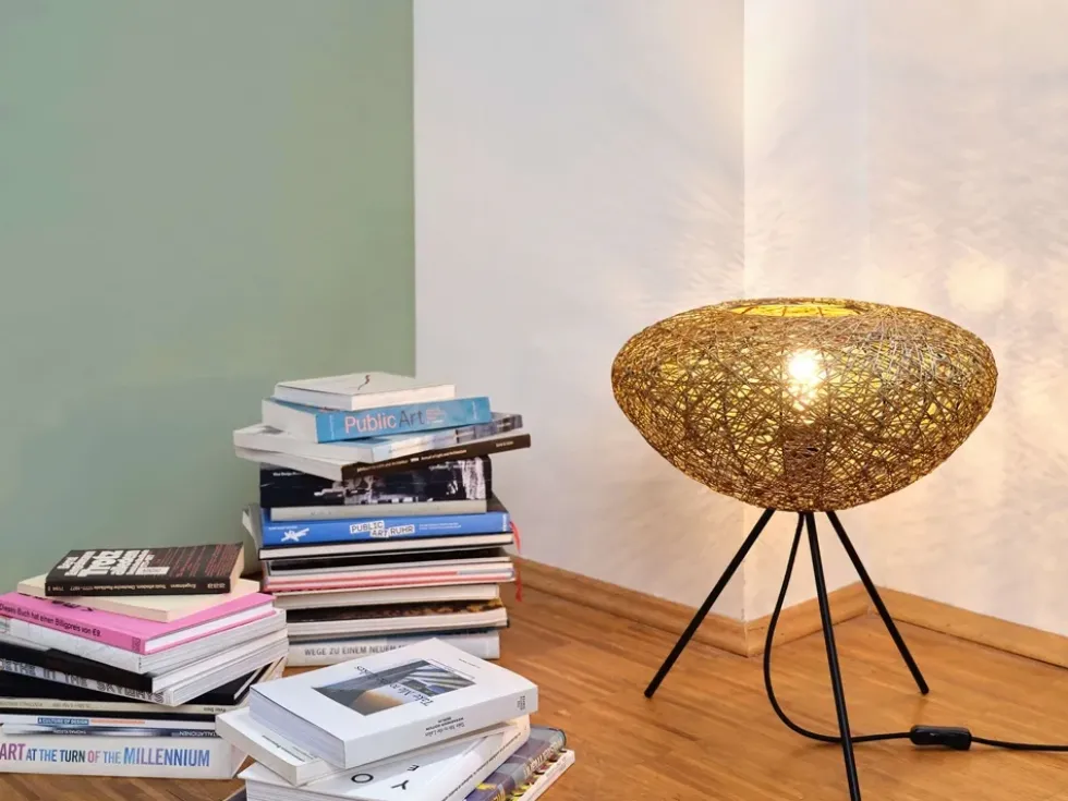 Decor Paper Drop bordlampe, beige