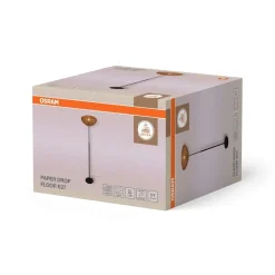 Decor Paper Drop gulvlampe, beige