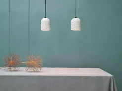 Decor Pill pendel, hvid terrazzo