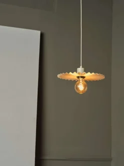 Decor Plisse pendel, beige