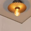 Decor Plisse væglampe / loftlampe, mørkegrå