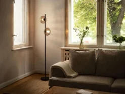 Decor Smoke Glass gulvlampe