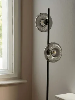 Decor Smoke Glass gulvlampe