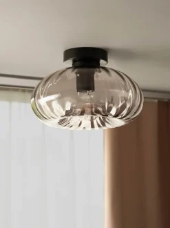 Decor Smoke Glass væglampe/loftlampe