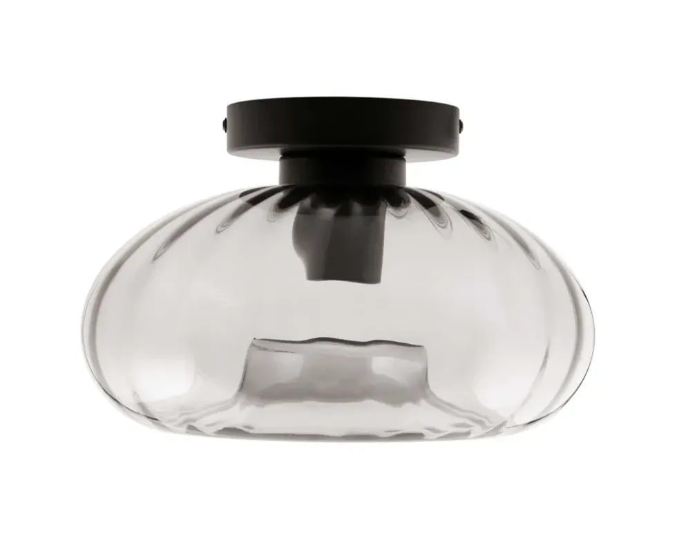 Decor Smoke Glass væglampe/loftlampe