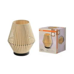 Decor Stripes bordlampe, beige