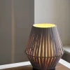 Decor Stripes bordlampe, mørkegrå