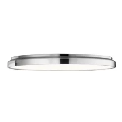 Dekorationsring Clara Væg- og Loftlampe, Krom