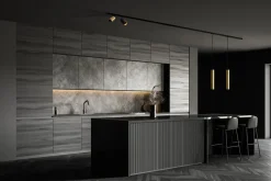 DESIGNLINE skinne-sæt 1 meter m/3 Tube spots, hvid