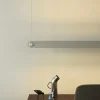 Dim Linear pendel, børstet aluminium