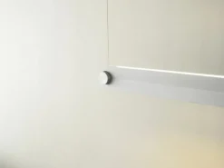 Dim Linear pendel, børstet aluminium