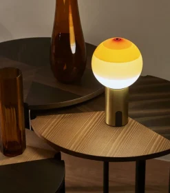 Dipping Light Batteri Bordlampe, Rav
