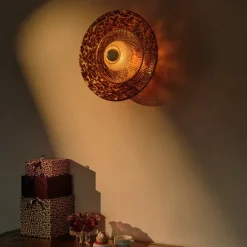 DISCO RAMA væglampe / loftlampe, brown