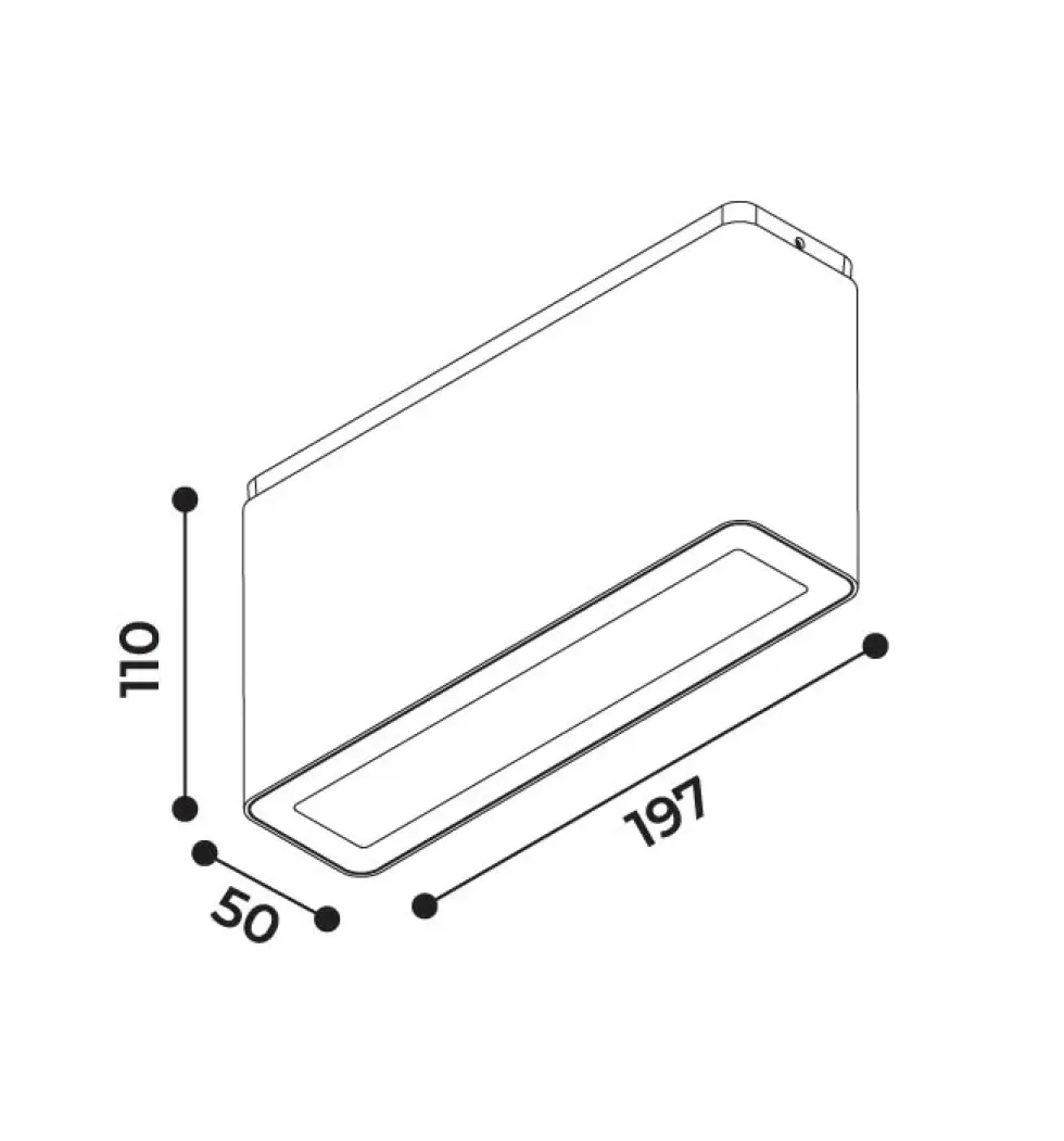 Divar Roof udendørs loftlampe - flere varianter