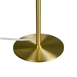 DL20 bordlampe, opal/messing