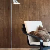 DL12 gulvlampe, krom