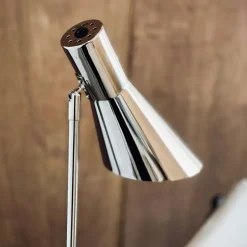DL12 gulvlampe, krom