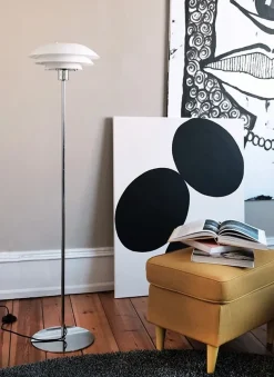 DL31 gulvlampe, opal