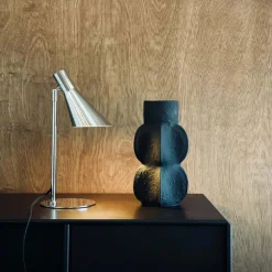 DL12 mini bordlampe, krom