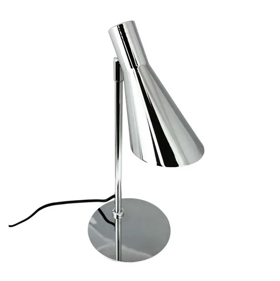 DL12 mini bordlampe, krom
