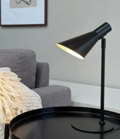 DL12 mini bordlampe, sort