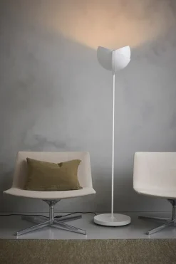 Eclips gulvlampe, hvid